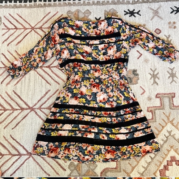 Anthropologie Holding Horses Floral Boho Mini Dress - Picture 8 of 10